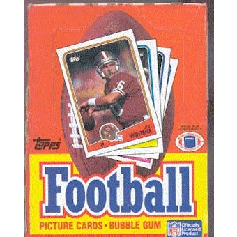 1988 Topps Football Wax Box