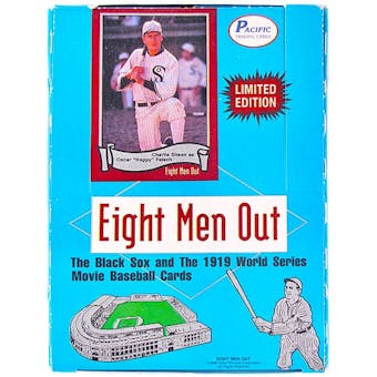 1988 Pacific Eight Men Out Baseball Wax Box Charlie Sheen
