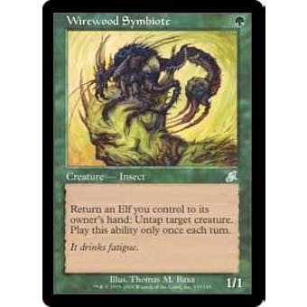 Magic the Gathering Scourge Single Wirewood Symbiote Foil