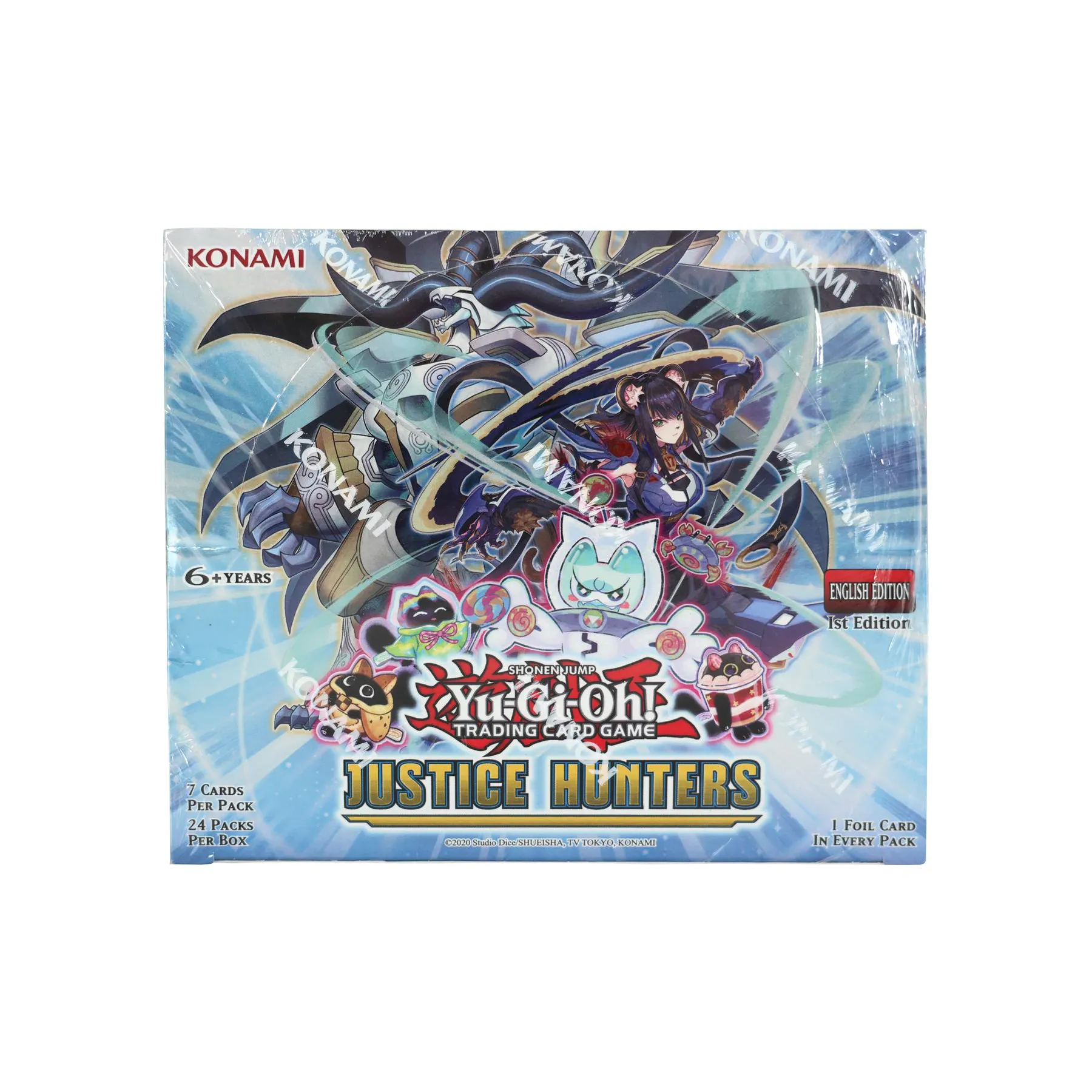 Yu-Gi-Oh Justice Hunters Booster Box | DA Card World Yu-Gi-Oh Justice Hunters Booster Box | DA Card World