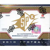 2010 Upper Deck SPx Football Hobby Box