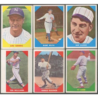 1960 Fleer Baseball Complete Set (EX-MT)