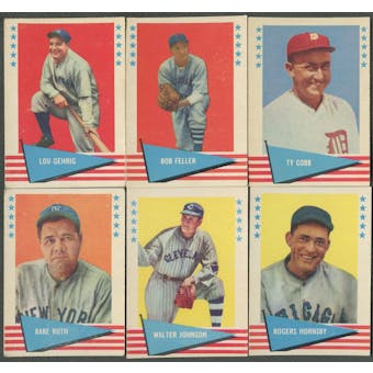 1961 Fleer Baseball Complete Set (EX-MT)
