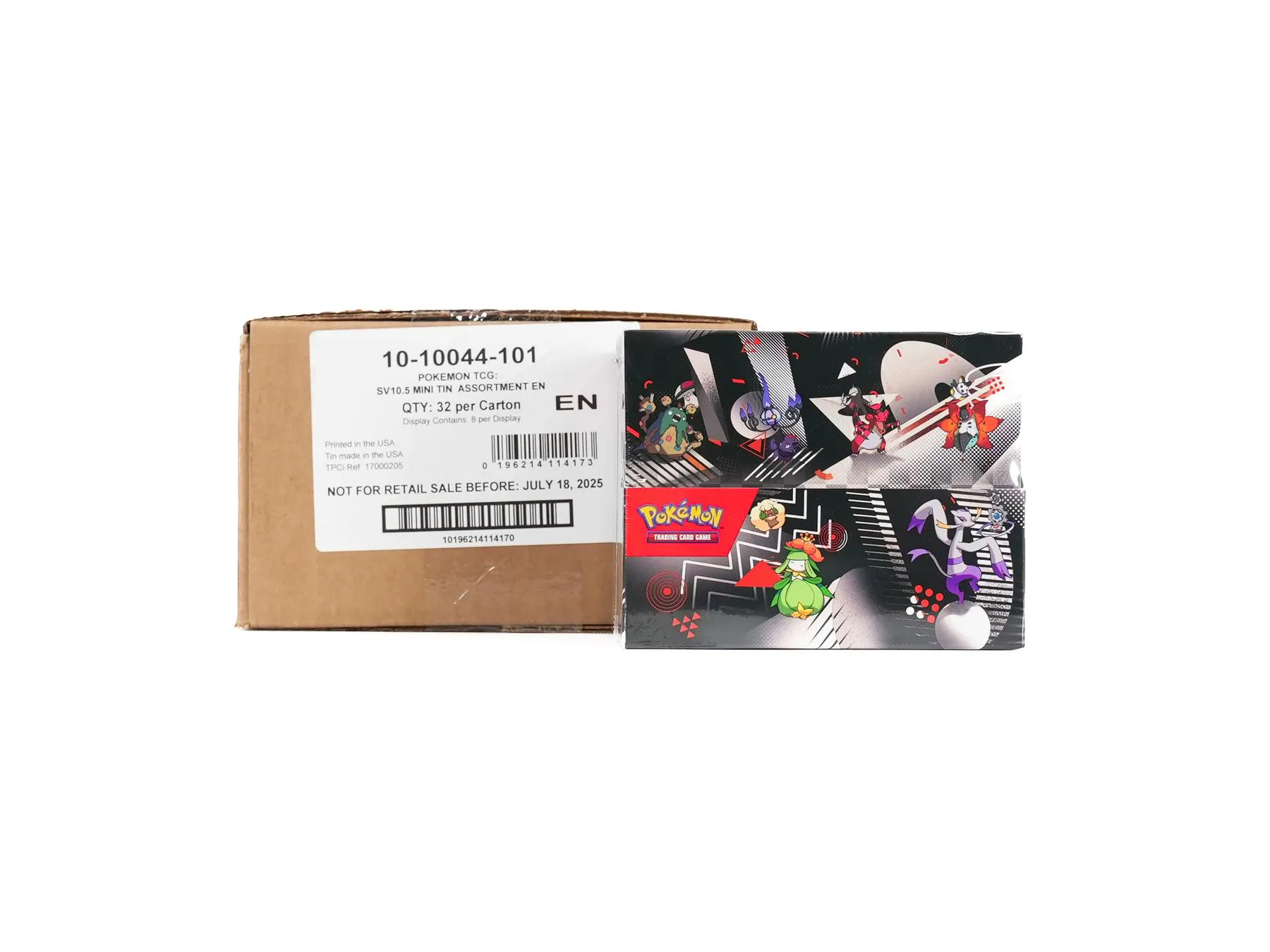 Pokemon Unova Mini Tin 4-Box Case (Black Bolt / White Flare) | DA Card World Pokemon Unova Mini Tin 4-Box Case (Black Bolt / White Flare) | DA Card World