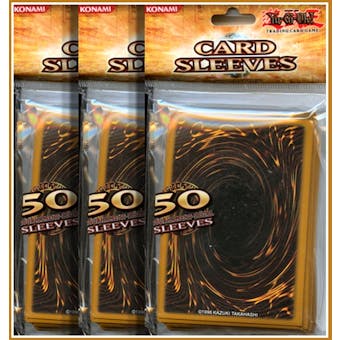 Yu-Gi-Oh! Deluxe Card Sleeves 50 Count Pack (Lot of 3)