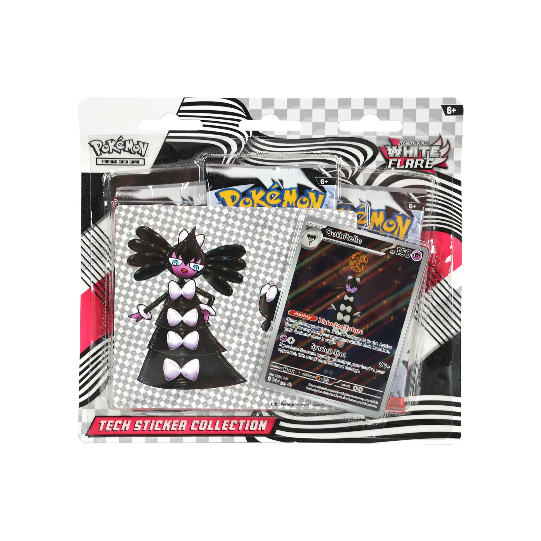 Pokemon Scarlet & Violet: White Flare Tech Sticker Collection Blister | DA Card World Pokemon Scarlet & Violet: White Flare Tech Sticker Collection Blister | DA Card World