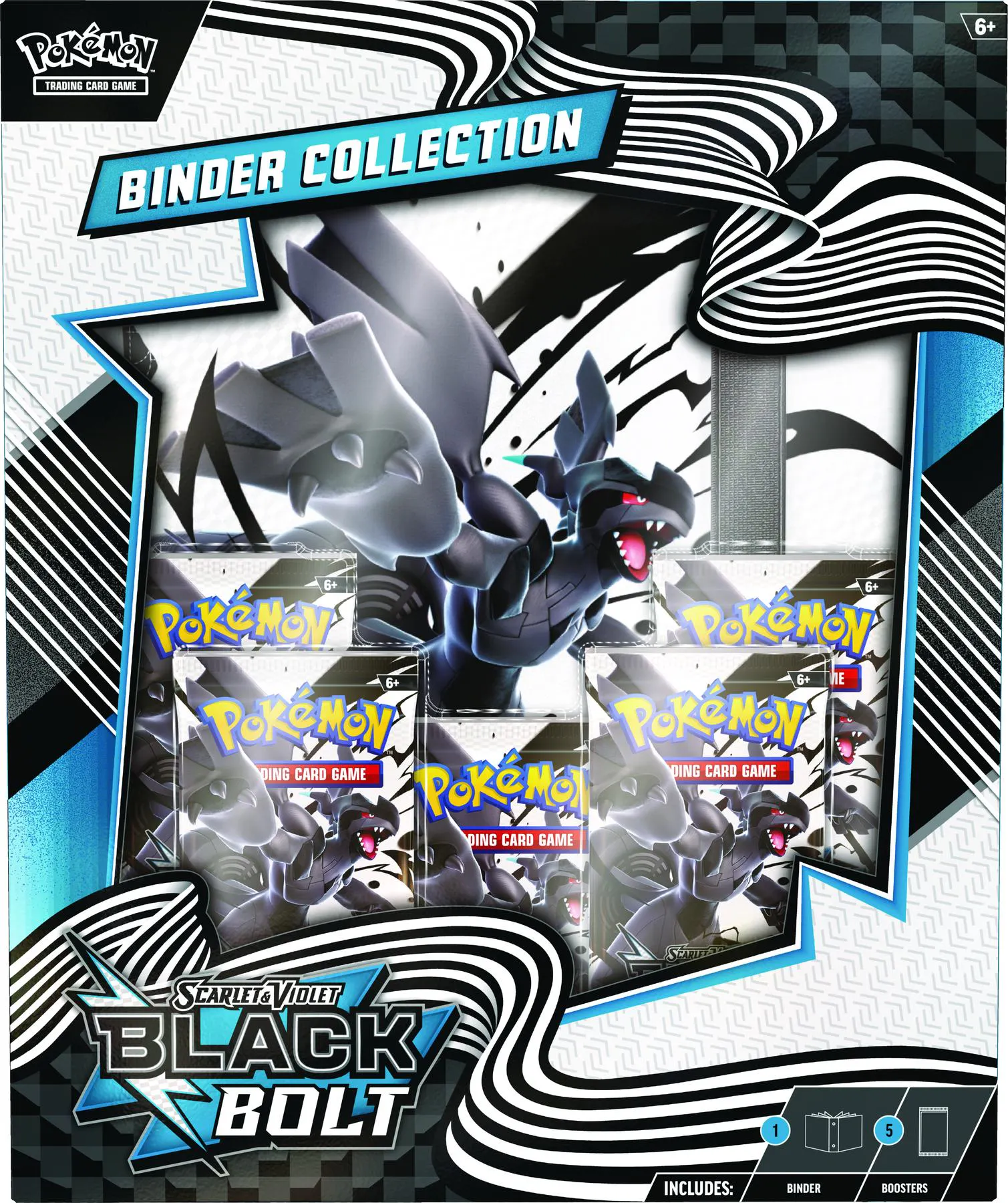 Scarlet & Violet Black Bolt Binder Collection Pokemon TCG Scarlet & Violet Black Bolt Binder Collection Pokemon TCG