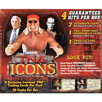 2010 Tristar TNA Icons Wrestling Hobby Box