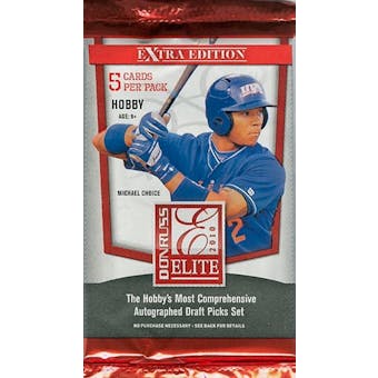 2010 Donruss Elite Extra Edition Baseball Hobby Pack