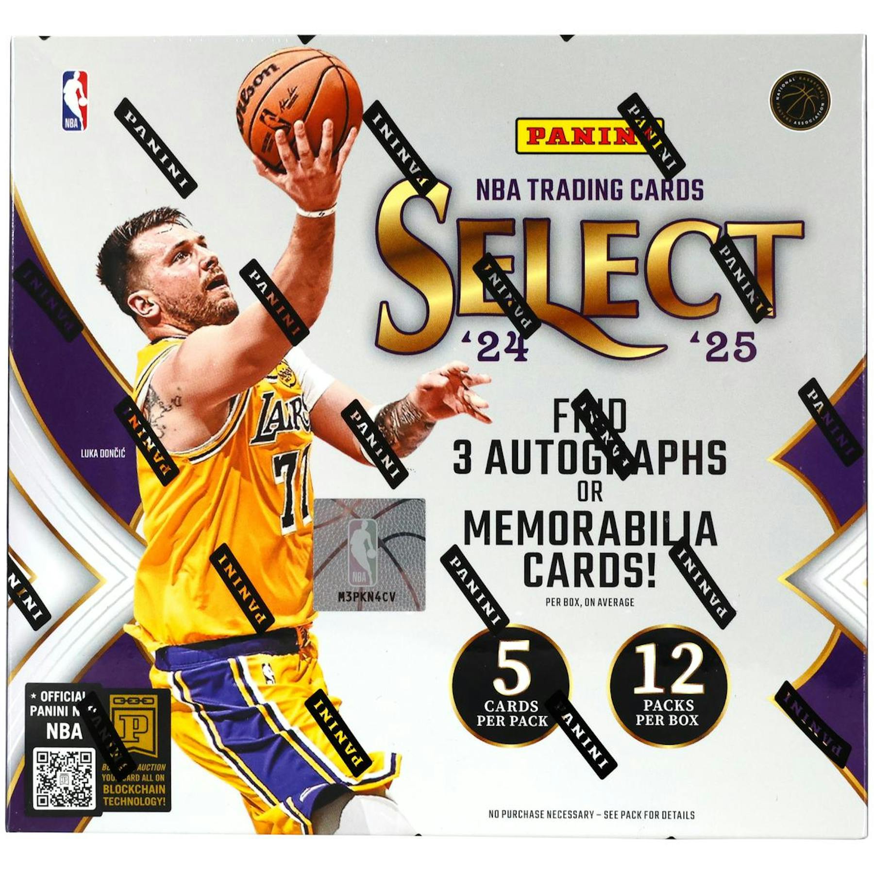 2024/25 Panini Select Basketball Hobby Box DA Card World