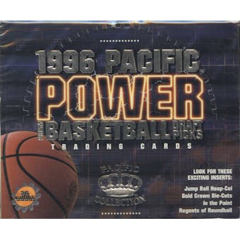 1996/97 Pacific Power Prism Draft Picks Basketball Hobby Box