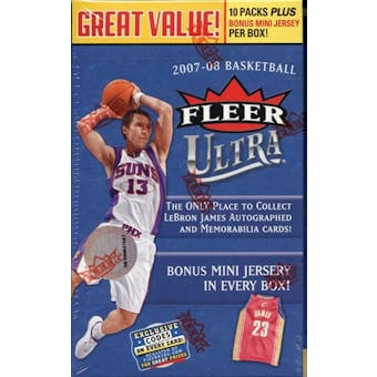 2007/08 Fleer Ultra Basketball 10-Pack Box