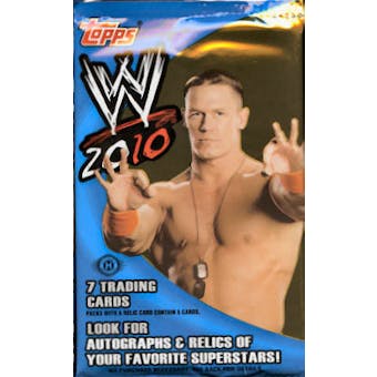 2010 Topps WWE Wrestling Hobby Pack