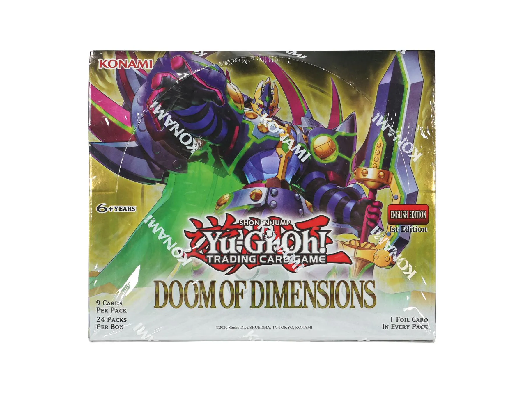 yugioh doom of dimensions booster box Yu-Gi-Oh! Pack CardVault by Tom Brady Doom dawns for your opponents after every turn Yu-Gi-Oh! - Doom of Dimensions