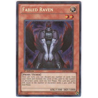 Yu-Gi-Oh Duelist Revolution Single Fabled Raven Secret Rare (DREV-EN091)