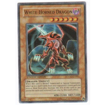 Yu-Gi-Oh Promo Single White-Horned Dragon Ultra Rare GXNG-EN001