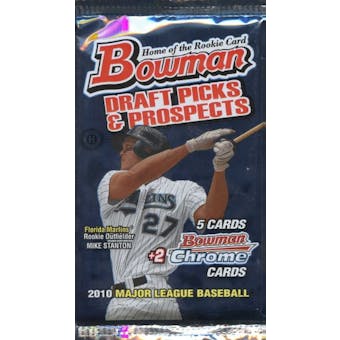 2010 Bowman Draft Picks & Prospects Baseball Hobby Pack