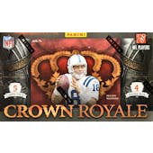 2010 Panini Crown Royale Football Hobby Box