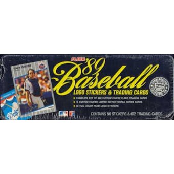 1989 Fleer Glossy Baseball Factory Set