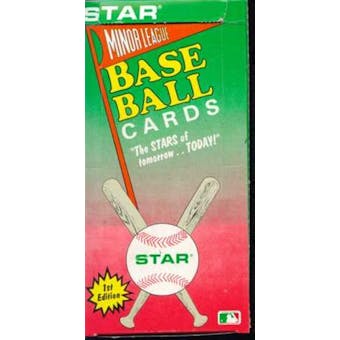 1989 Star Minor League Series 2 Baseball Wax Box