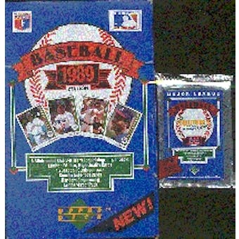 1989 Upper Deck Low # Baseball Wax Pack
