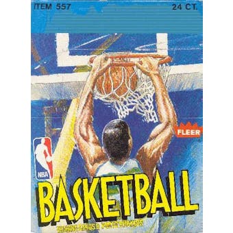 1989/90 Fleer Basketball Rack Box