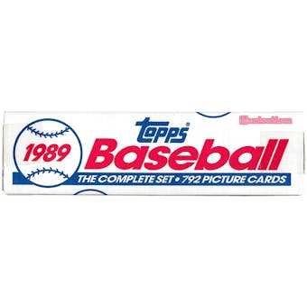 1989 Topps Baseball Factory Set (white box)