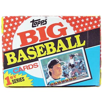 1989 Topps Big Baseball Series 1 Box