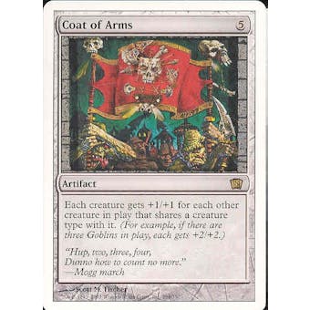 Magic the Gathering 8th Edition Single Coat of Arms - SLIGHT PLAY (SP)