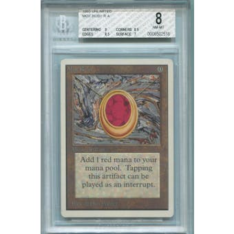 Magic the Gathering Unlimited Single Mox Ruby BGS 8 - *0008502518*