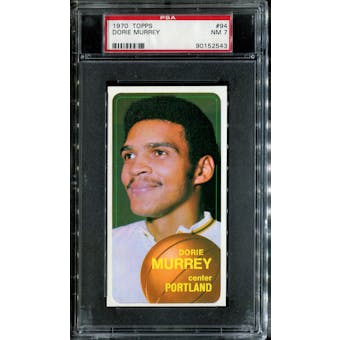 1970/71 Topps Basketball #94 Dorie Murrey PSA 7 (NM) *2543