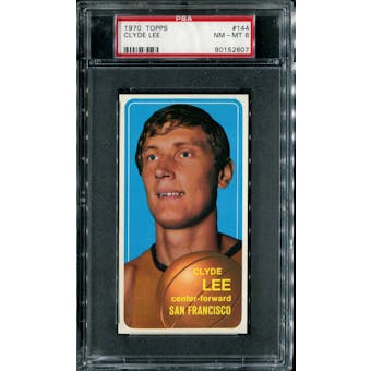 1970/71 Topps Basketball #144 Clyde Lee PSA 8 (NM-MT) *2607