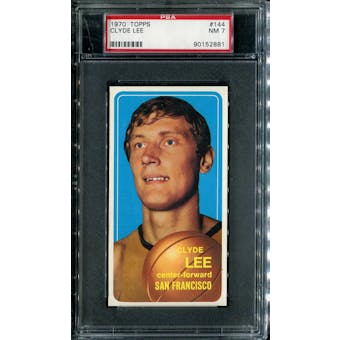 1970/71 Topps Basketball #144 Clyde Lee PSA 7 (NM) *2881