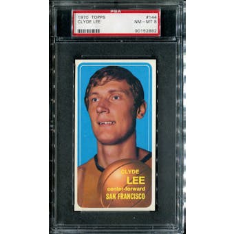 1970/71 Topps Basketball #144 Clyde Lee PSA 8 (NM-MT) *2882