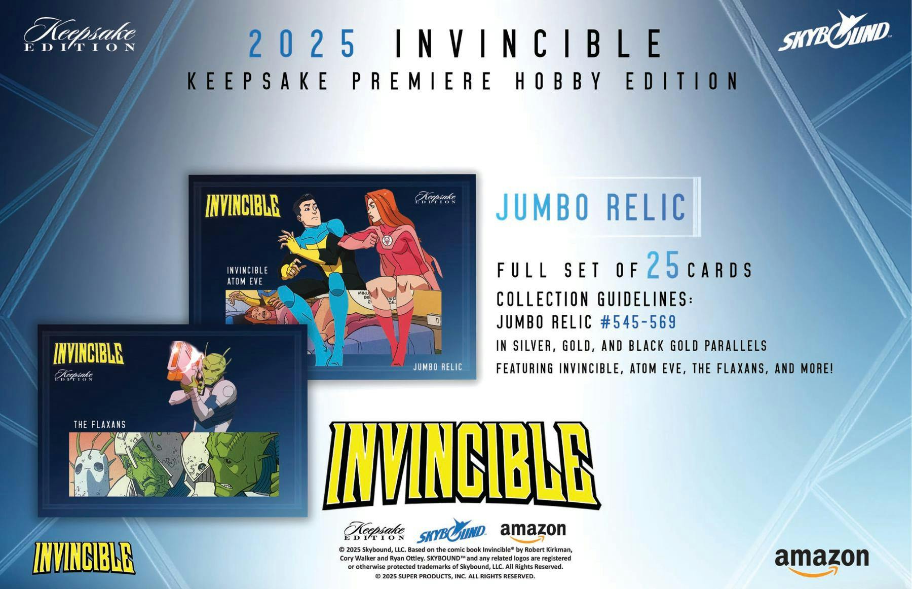 Keepsake Invincible Premiere Edition Hobby Box (Keepsake Trading Cards ...