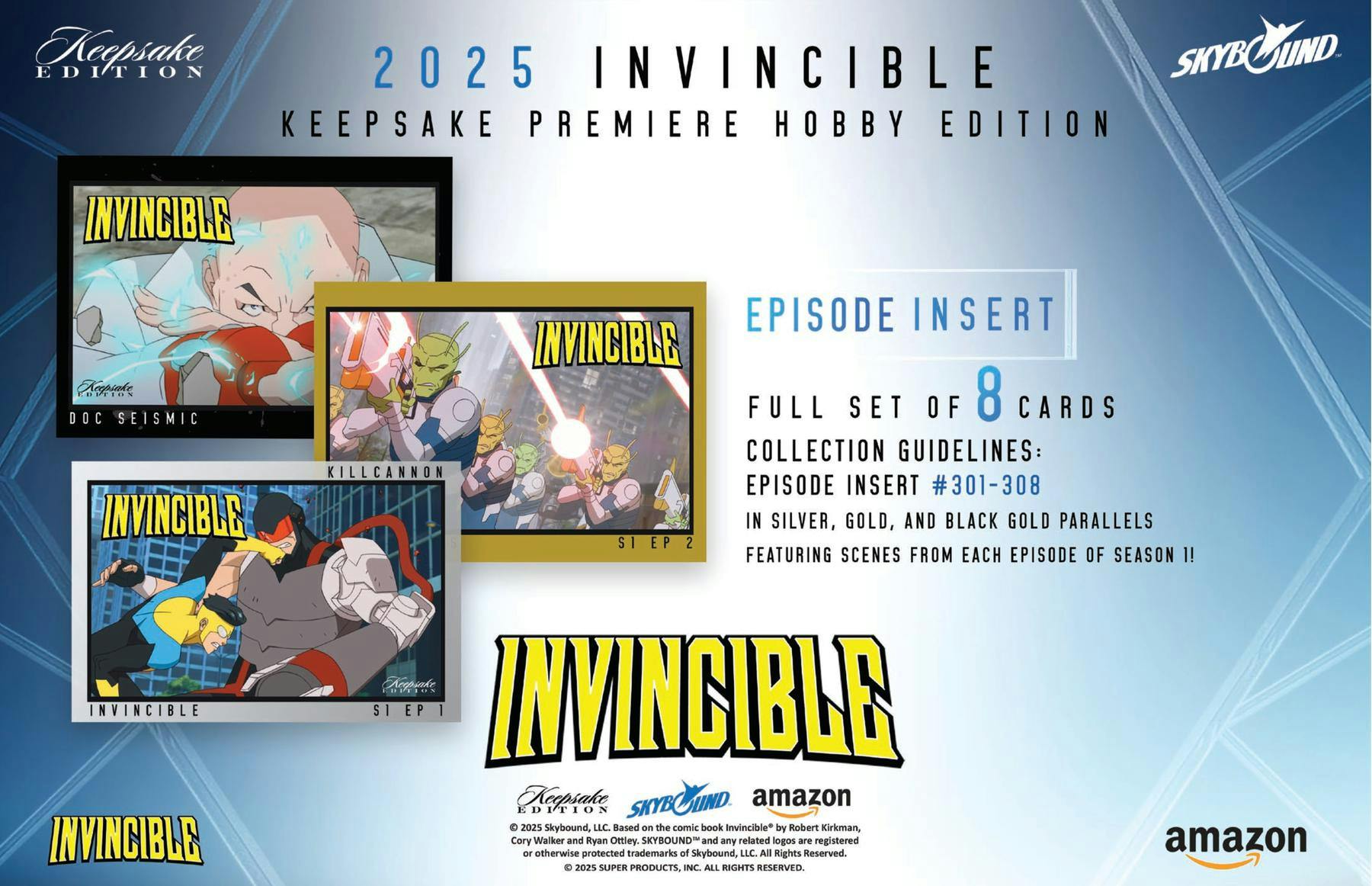 Keepsake Invincible Premiere Edition Hobby Box (Keepsake Trading Cards ...
