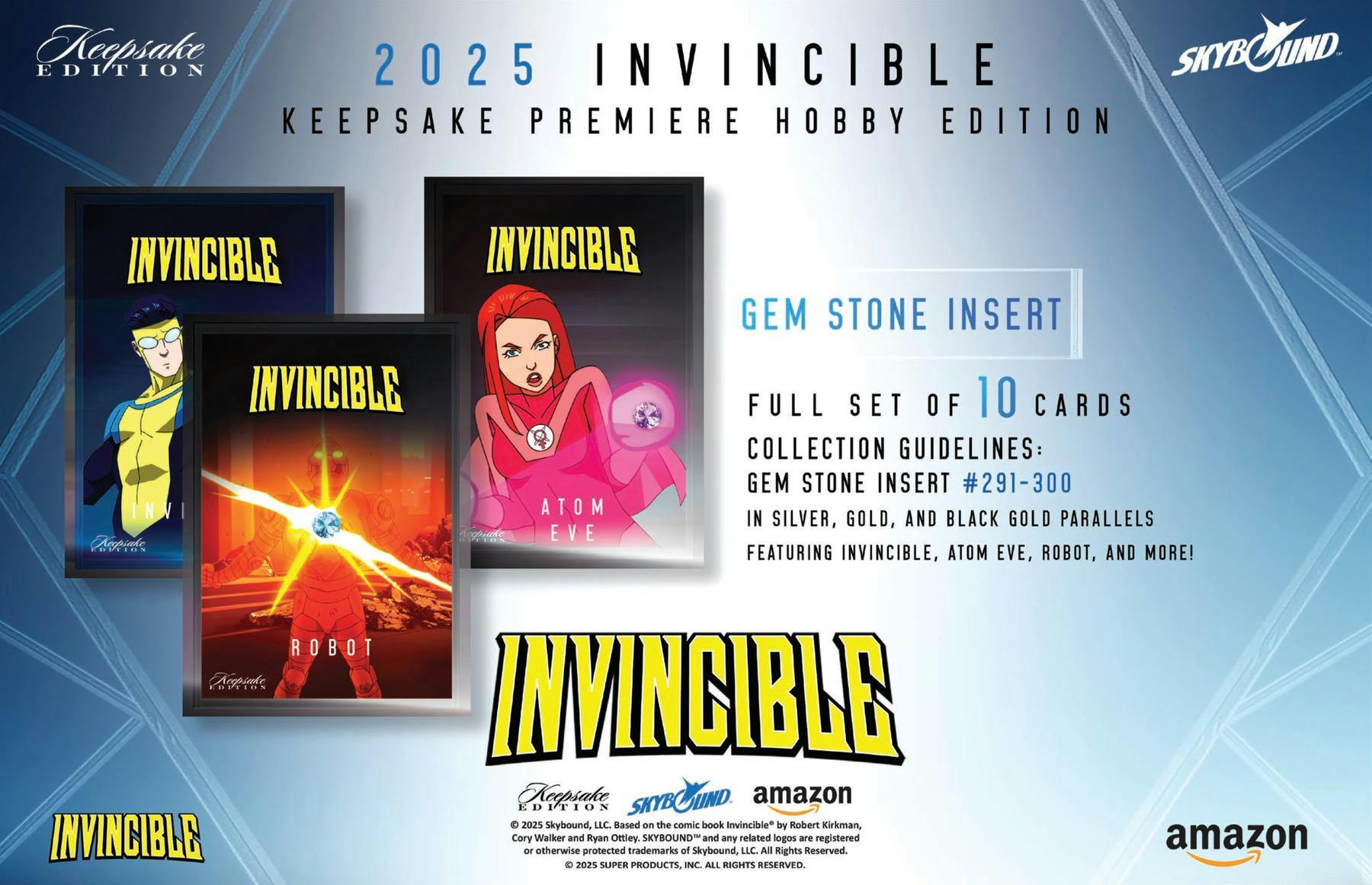 Keepsake Invincible Premiere Edition Hobby Box (Keepsake Trading Cards ...
