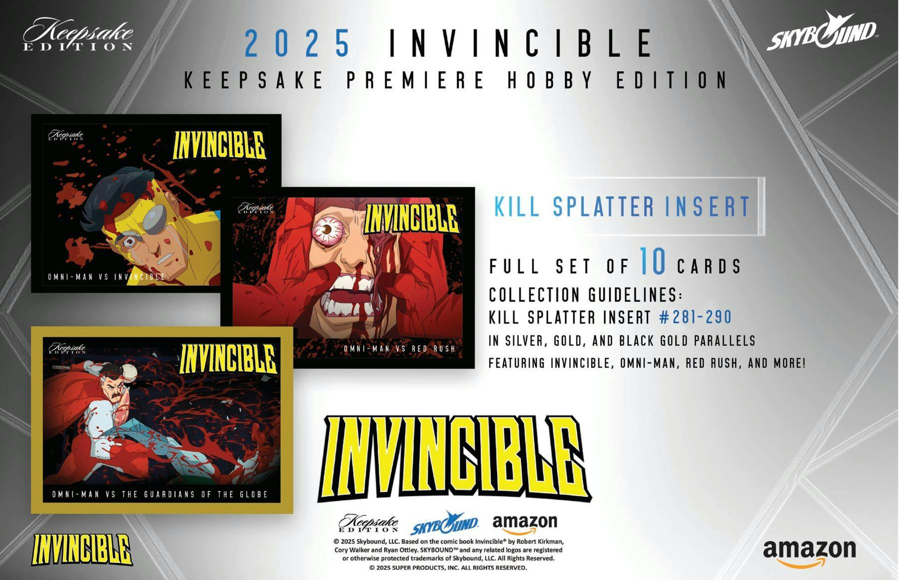 Keepsake Invincible Premiere Edition Hobby Box (Keepsake Trading Cards ...