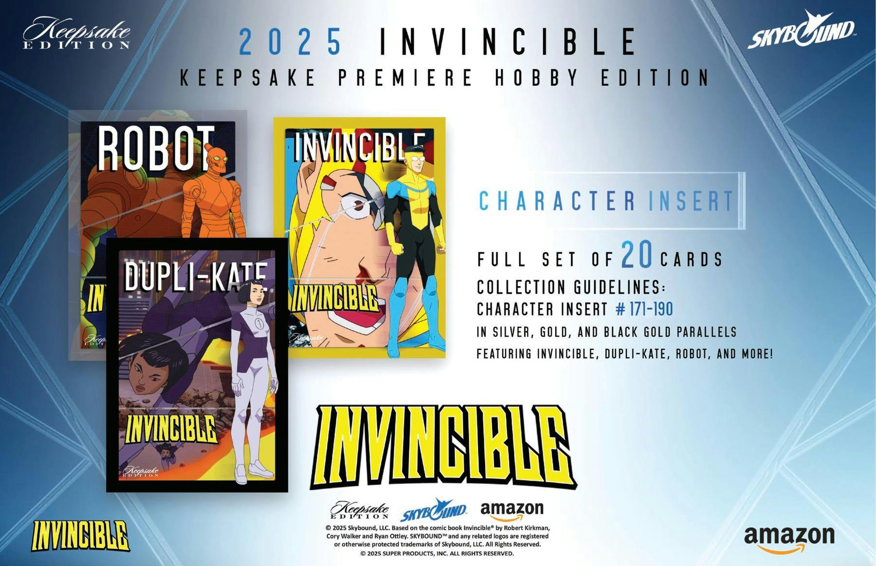 Keepsake Invincible Premiere Edition Hobby Box (Keepsake Trading Cards ...