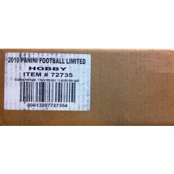 2010 Panini Limited Football Hobby 15-Box Case