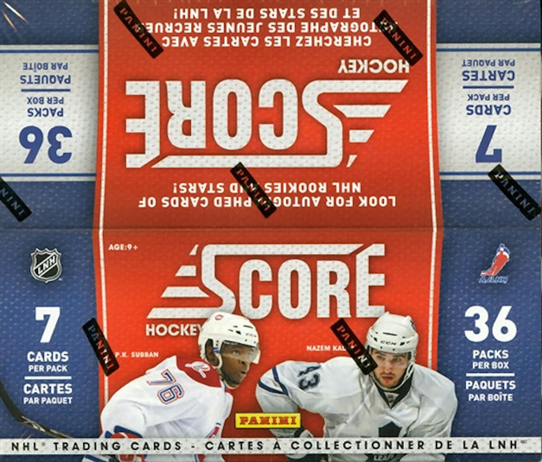 2010/11 Score Hockey 36-Pack Box