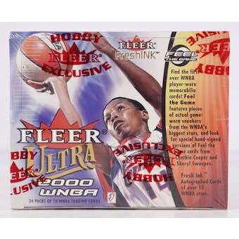 2000 Fleer Ultra WNBA Basketball Hobby Box