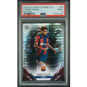 2023/24 Topps Chrome UCC Lamine Yamal Pulsar Refractor PSA 9