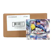 2025 Topps Chrome Baseball Hobby Jumbo 8-Box Case