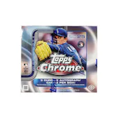 2025 Topps Chrome Baseball Hobby Jumbo Box