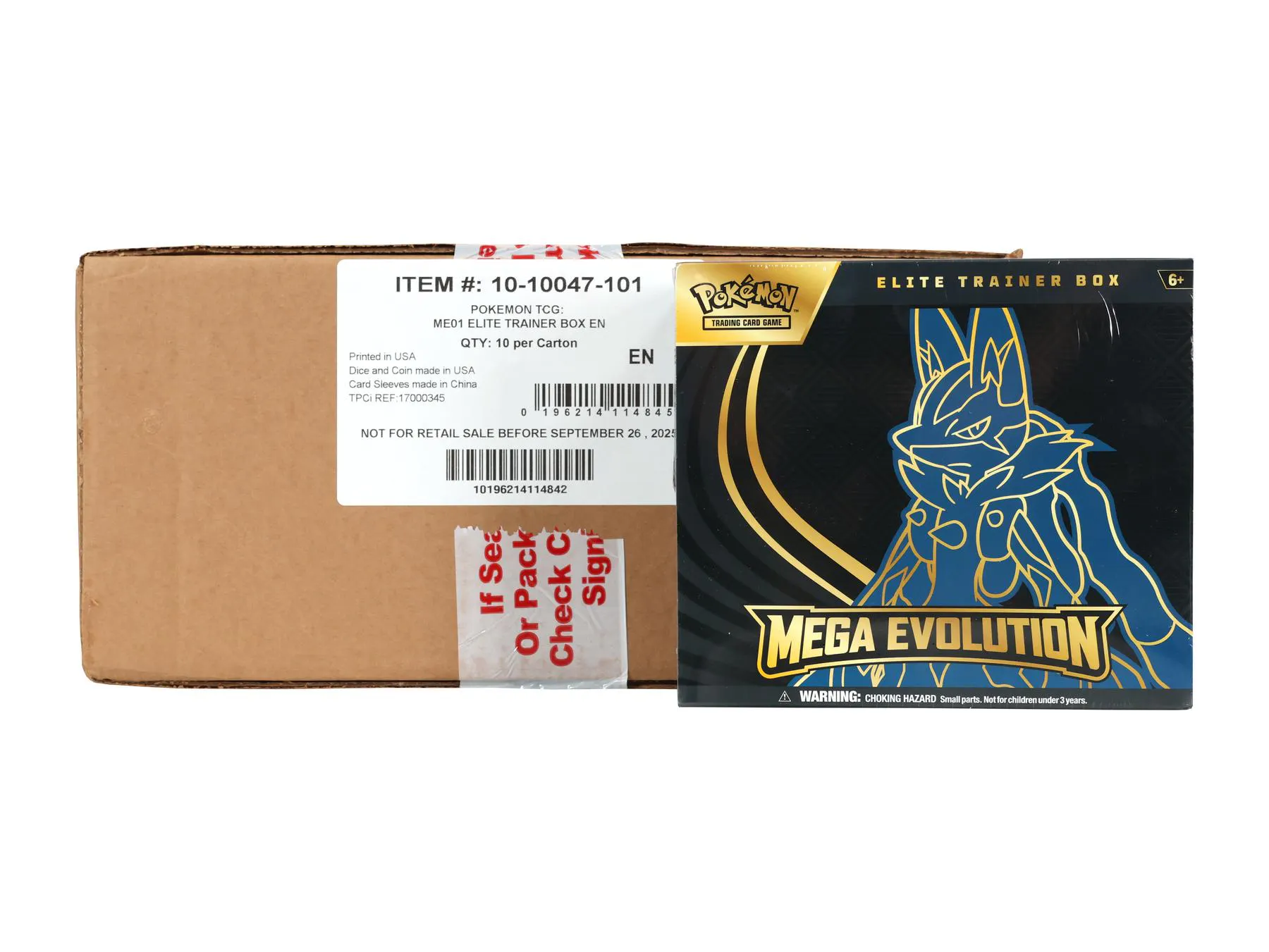Pokemon Mega Evolution Elite Trainer 10 Box Case Pokemon Mega Evolution Elite Trainer 10 Box Case