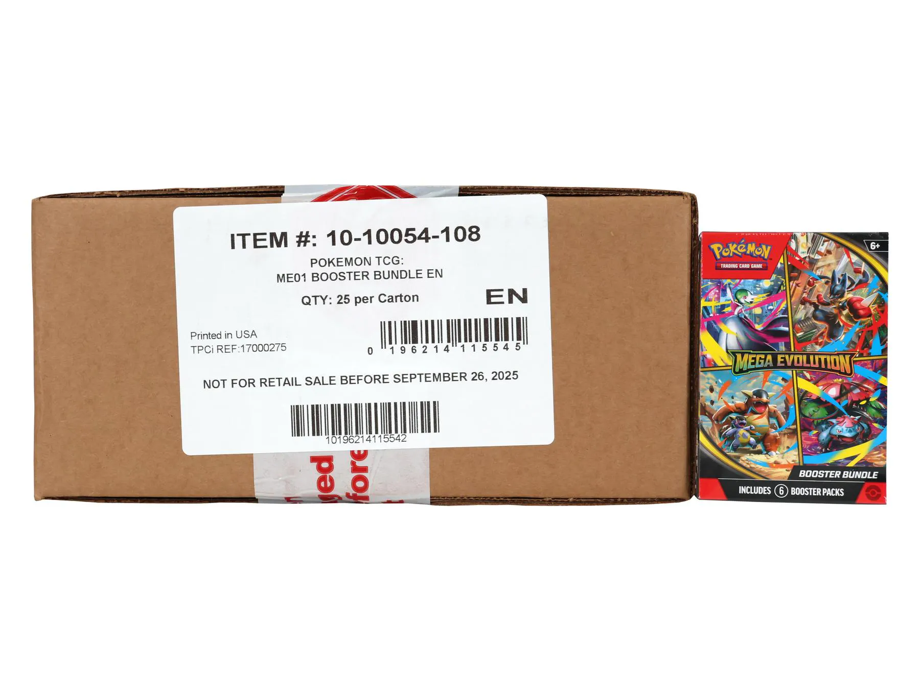 Pokemon Mega Evolution Booster 25-Bundle Case | DA Card World Pokemon Mega Evolution Booster 25-Bundle Case | DA Card World
