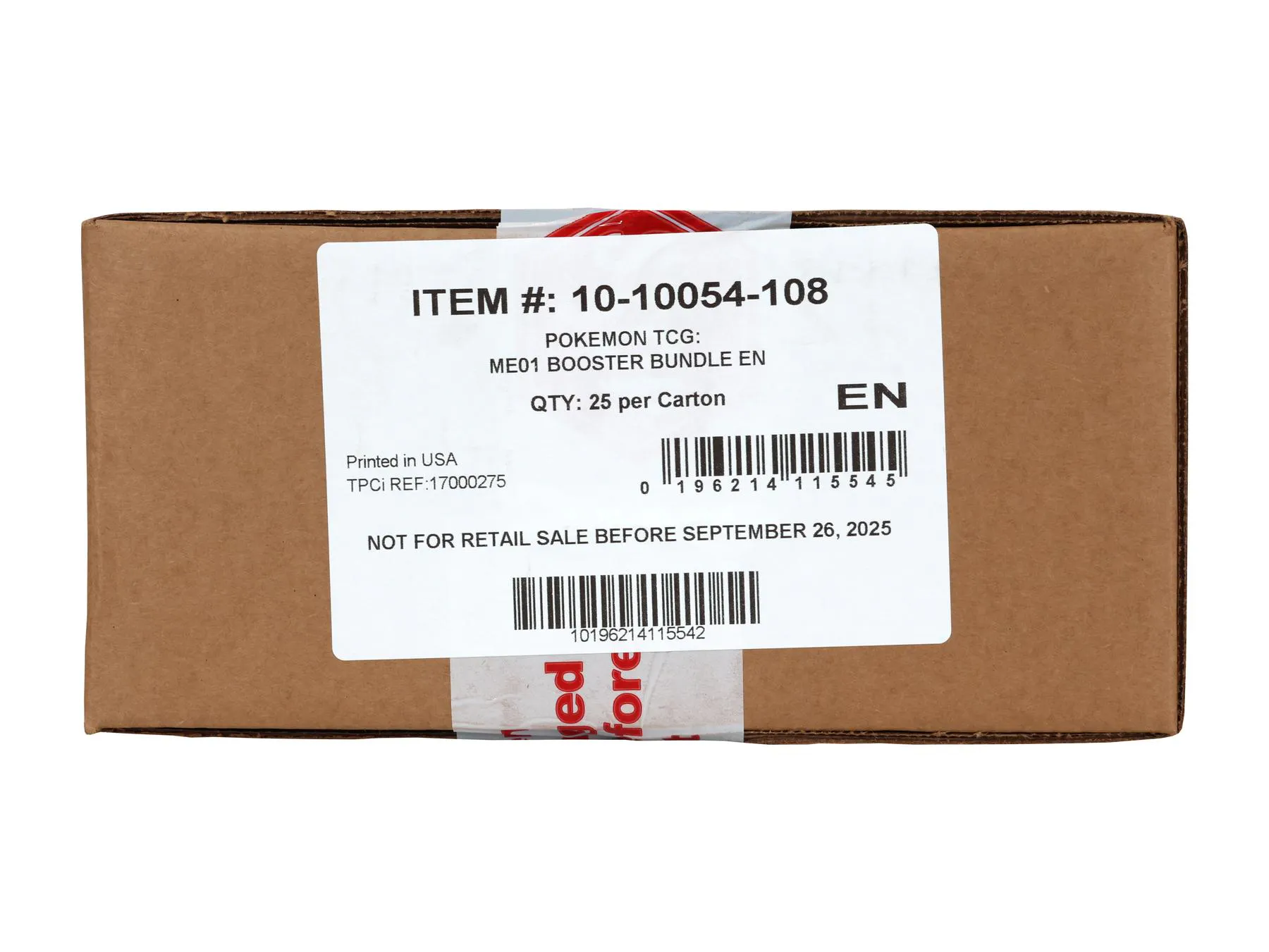 Pokemon Mega Evolution Booster 25-Bundle Case | DA Card World Pokemon Mega Evolution Booster 25-Bundle Case | DA Card World