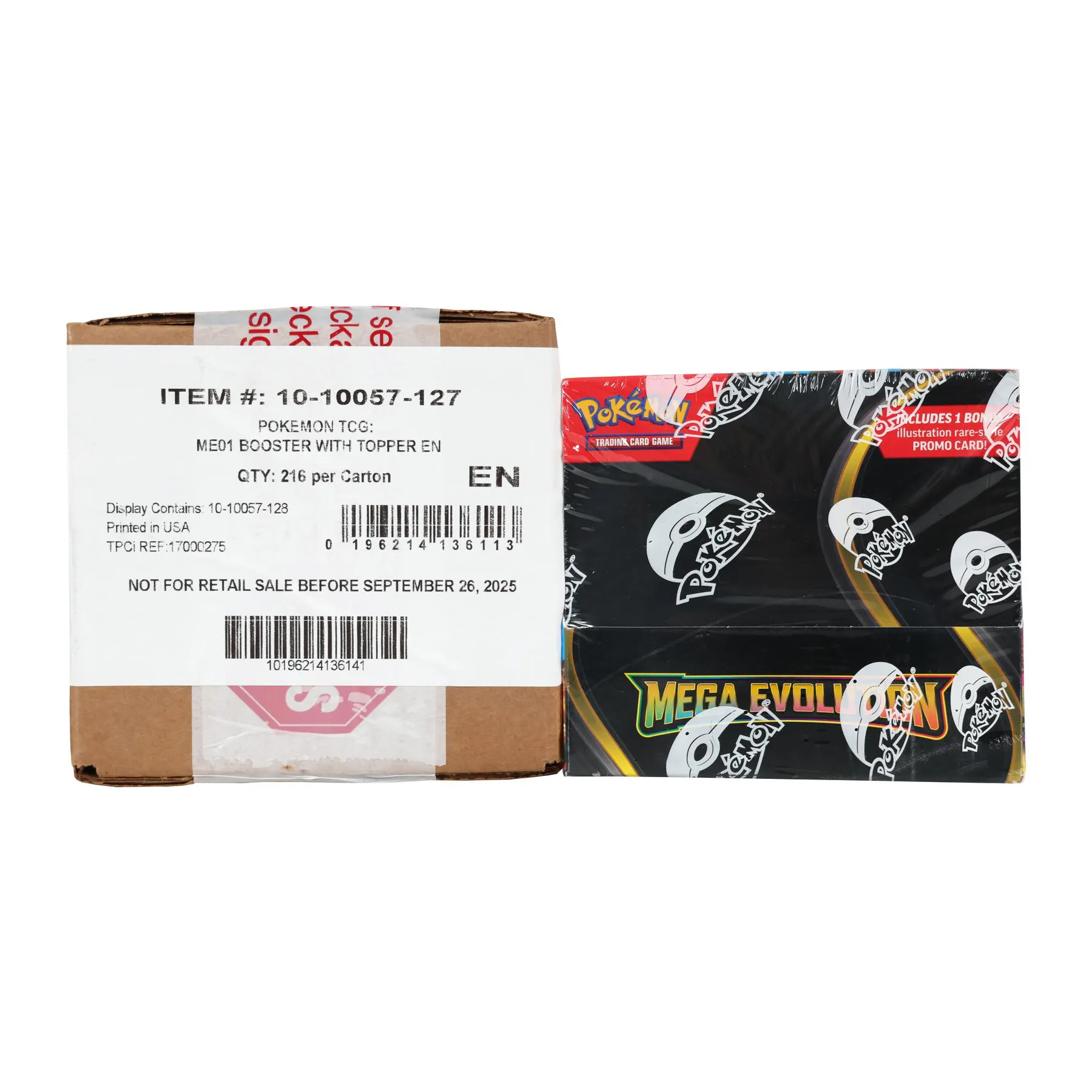 Pokemon Mega Evolution Enhanced Booster 6-Box Case | DA Card World Pokemon Mega Evolution Enhanced Booster 6-Box Case | DA Card World