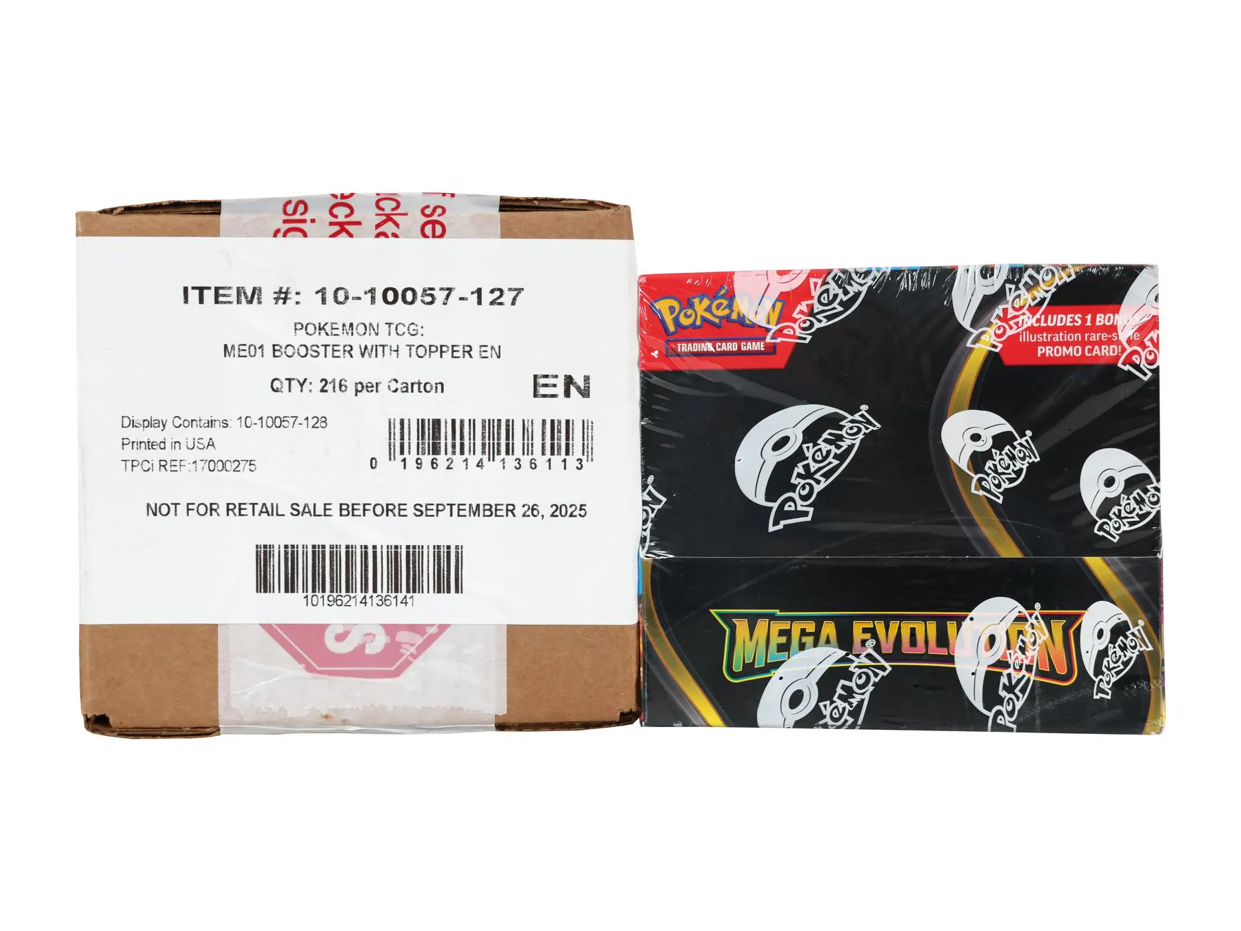 Pokemon Mega Evolution Enhanced Booster 6 Box Case Pokemon Mega Evolution Enhanced Booster 6 Box Case